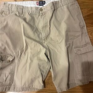 Chaps Beige Cargo Shorts for Men